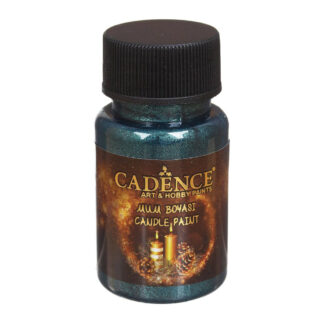 CADENCE Металик - Боя за рисуване върху свещи - PETROLEUM