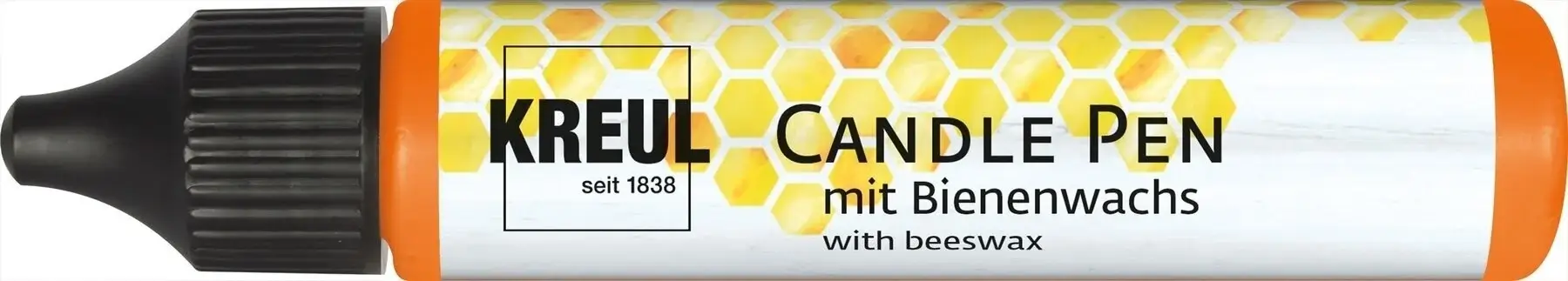 Боя за рисуване върху свещи Оранжево - KREUL Candle Pen 29 мл