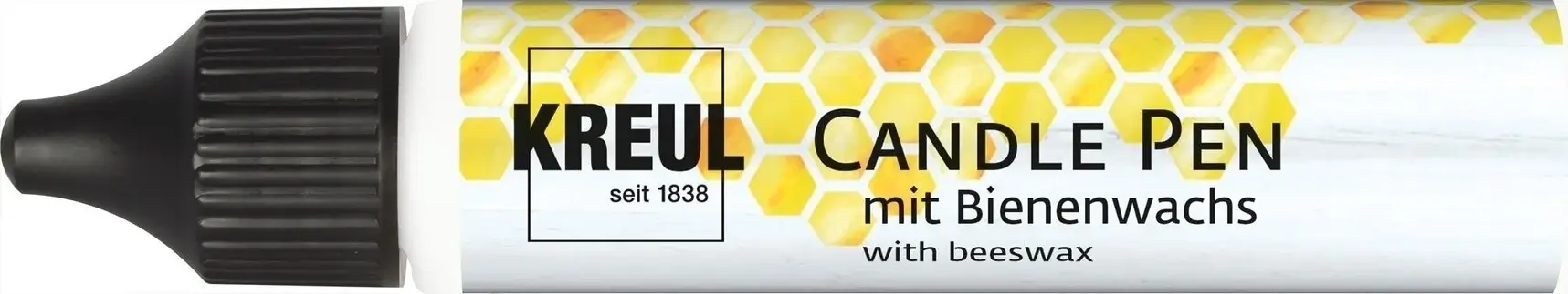 Боя за рисуване върху свещи Бяла - KREUL Candle Pen 29 мл