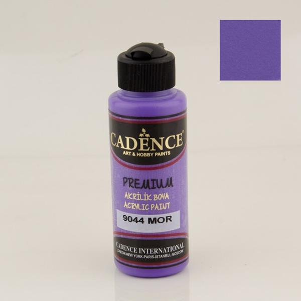 CADENCE Тъмнно лилава - акрилна боя Premium 120 мл – PURPLE