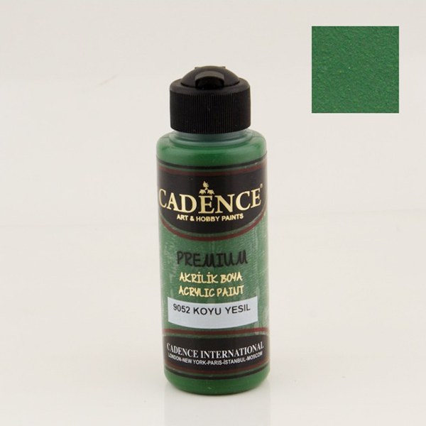 CADENCE Тъмно зелена - акрилна боя Premium 120 мл – DARK GREEN