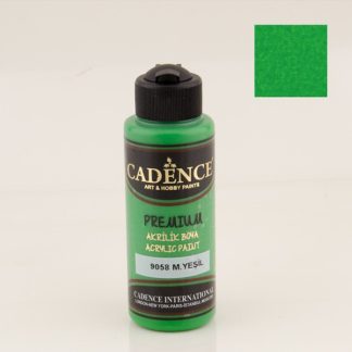 CADENCE Зелена - акрилна боя Premium 120 мл – MYSTIC GREEN