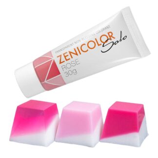 Боя за сапун Zenicolor ROSE – премиум паста