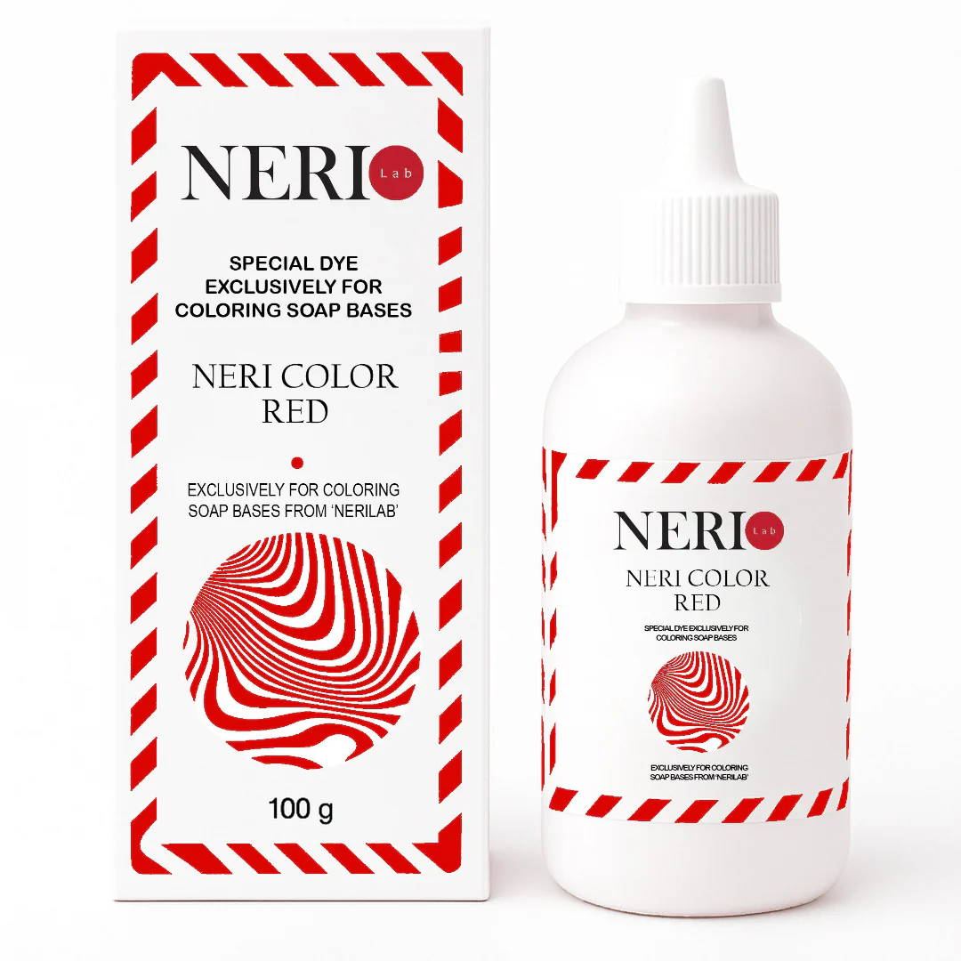 Течен оцветител за сапуни Neri - Red - 100 g