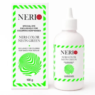 Течен оцветител за сапуни Neri - Neon Green - 100 g