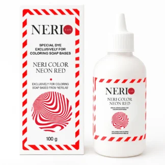 Течен оцветител за сапуни Neri - Neon Red - 100 g