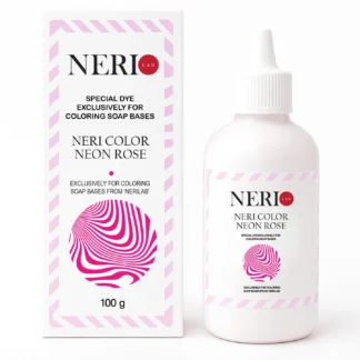 Течен оцветител за сапуни Neri - Neon Rose - 100 g