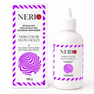 Течен оцветител за сапуни Neri - Neon Violet - 100 g