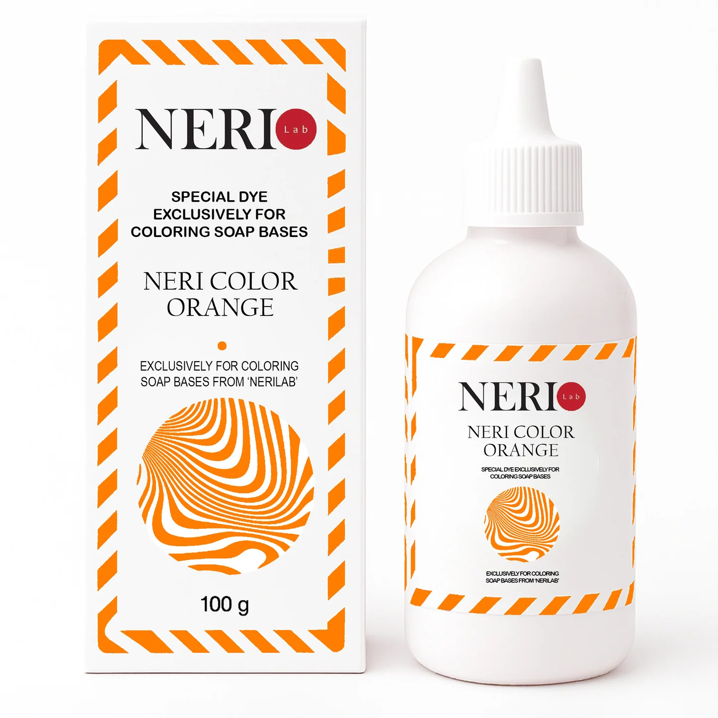 Течен оцветител за сапуни Neri - Orange - 100 g