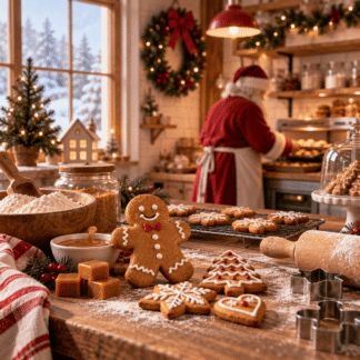 Аромат за свещи и сапуни SANTA'S BAKERY