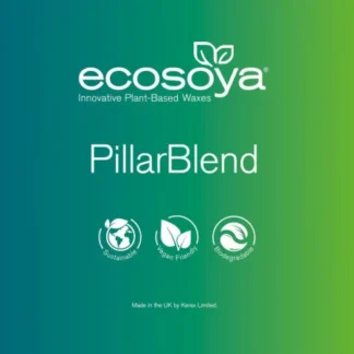 EcoSoya PillarBlend – натурален соев восък за свещи от калъпи и восъчни топки